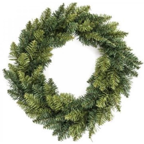 Kerstkrans 40 cm - Dennenkrans - Deurkrans