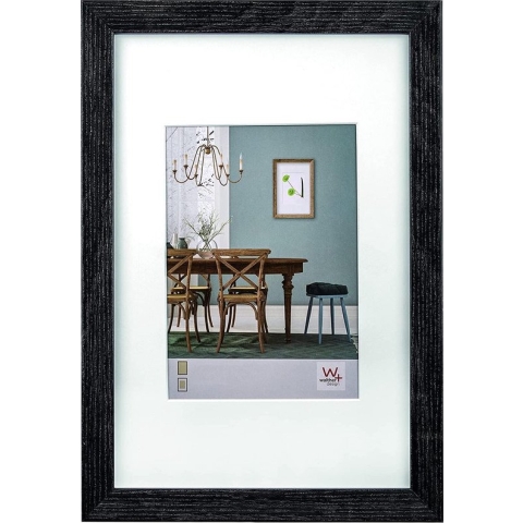 Walther Design Fiorito Houten Fotolijst - 10x15 cm - Donker Grijs