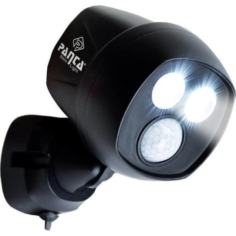Panta Safe Light LED buitenlamp met sensor - weerbestendige buitenlamp met bewegingssensor en daglichtsensor - zwart