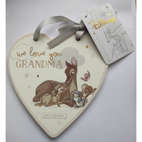 Disney Bambi - We love you Grandma - hanger