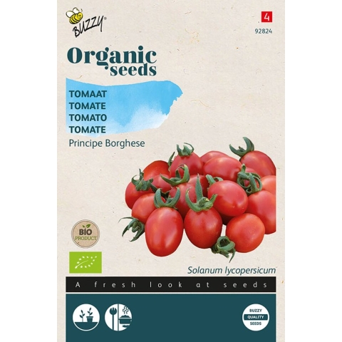 Buzzy® Organic Tomaten Principe Borghese (BIO) - biologisch groentezaad