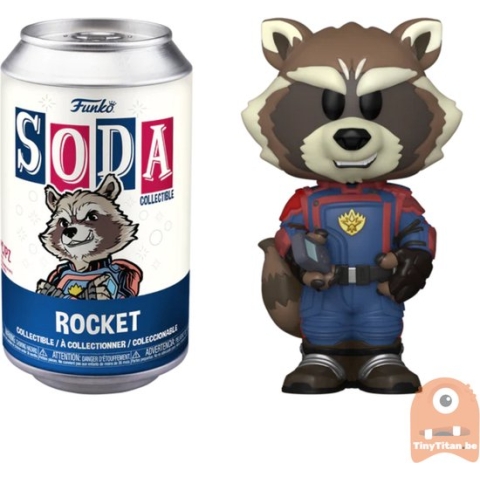 Funko Pop! Soda: Guardians of the Galaxy Vol. 3 - Rocket 11 cm