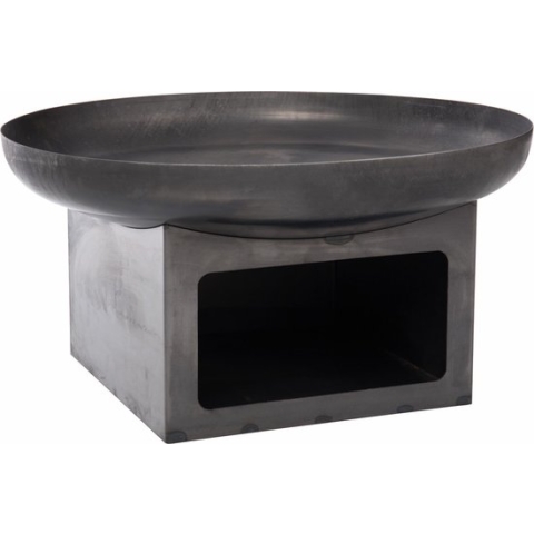 RedFire - Vuurschaal Fire Pit Juva Industrial - Vuurschaal 80 cm - Staal - Grijs