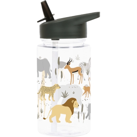 A Little Lovely Company - Drinkfles drinkbus schoolbeker - Savanne