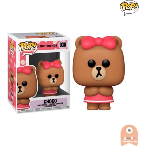 FUNKO POP! Cartoons: Line Friends - Choco