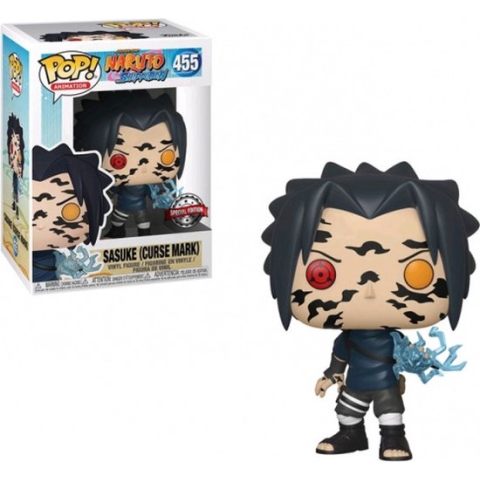 Funko Pop! Animation: Naruto - Sasuke w/ Curse Marks #455 Exclusive