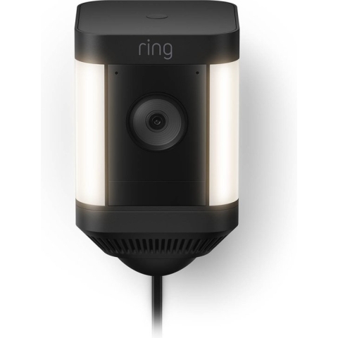 Ring Spotlight Cam Plus - Plug-in - Beveiligingscamera - Zwart