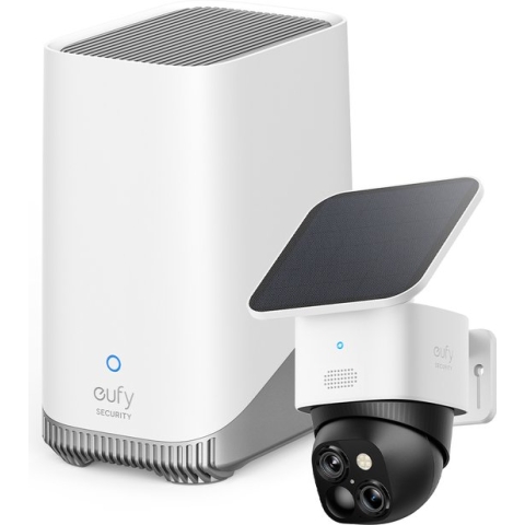 eufy Security SoloCam S340 - 360° buitencamera + Homebase 3 - Bundelvoordeel