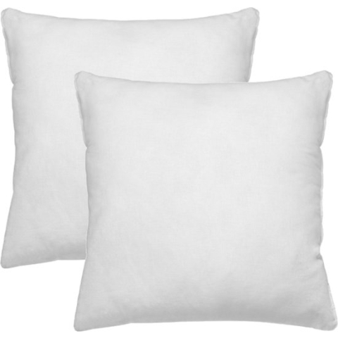 Set van 2 stuks - Binnenkussen 60 x 60 cm | Vulkussen - extra gevuld - 550 gram | Kussenvulling 100% polyester