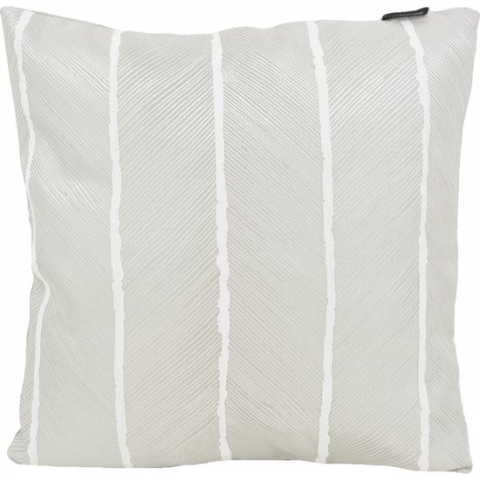 Shania Zilver Kussenhoes | Polyester | 45 x 45 cm