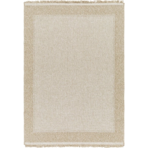 SURYA Buitenkleed - Balkon, Terras, Keuken - Jute Look Tapijt JAMIE - Bruin/Beige - 160x213 cm