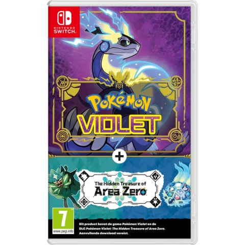 Pokémon Violet Bundel - The Hidden Treasure of Area Zero - Game Uitbreiding - Nintendo Switch