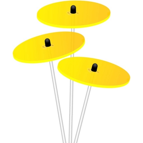 Cazador Del Sol Zonnevangers Ø080mm x 26cm Geel Set3