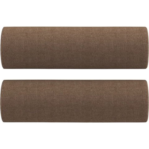 vidaXL-Sierkussens-2-st-15x50-cm-stof-bruin