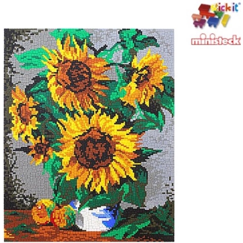 Stickit / Ministeck 41120 Zonnebloemen