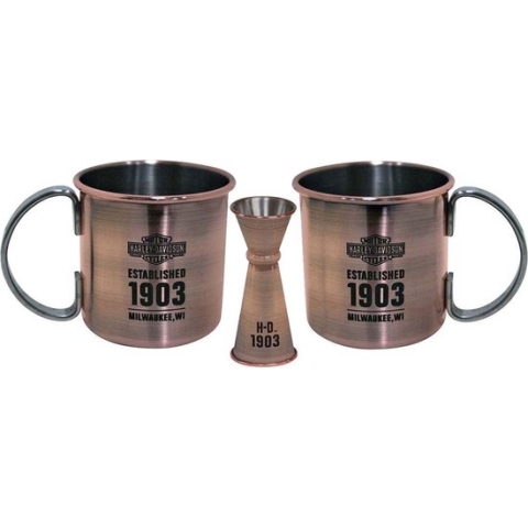 Harley-Davidson Moscow Mule Cocktail Set