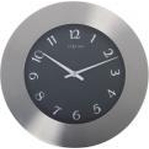 NeXtime Winchester - Klok - Rond - Staal/Glas - �34 cm - Zwart