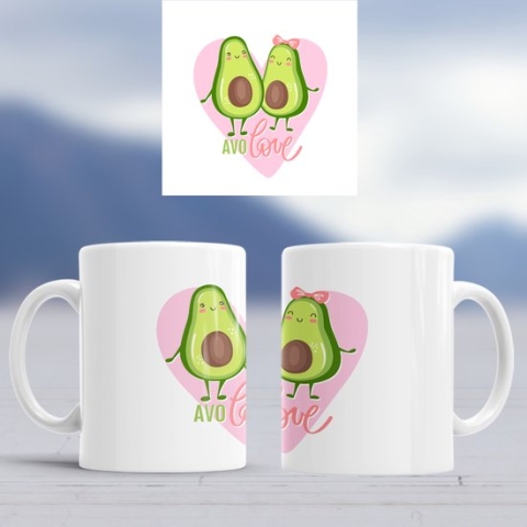 Mok avocado I love u / AvoLove