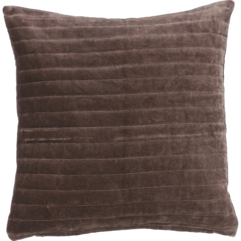 In The Mood Collection Balboa Sierkussen - L45 x B45 cm - Donkerbruin