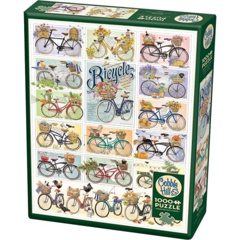 Cobble Hill puzzel Bicycles - 1000 stukjes