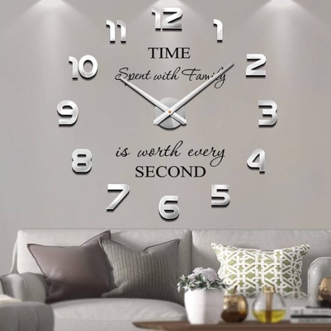 klok / Muurklok - Wandklok \ Round Wall Clock - Round Clock - Modern Clock - Designer Wall Clocks