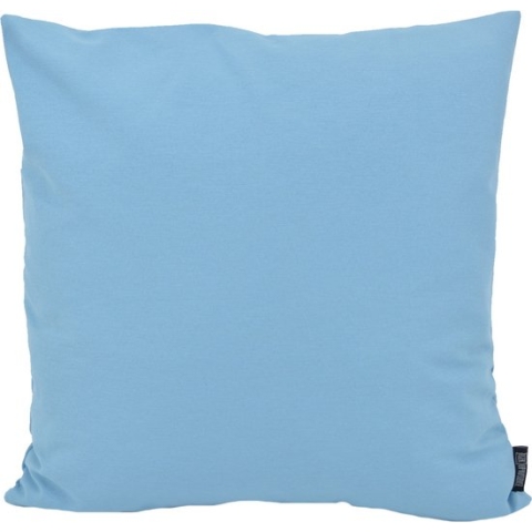 Sierkussen Florea Uni Blauw | 45 x 45 cm | Katoen/Polyester