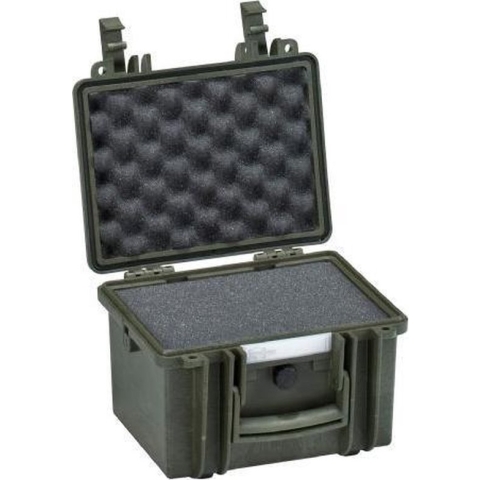 Explorer Cases 2214 Koffer Groen met Plukschuim