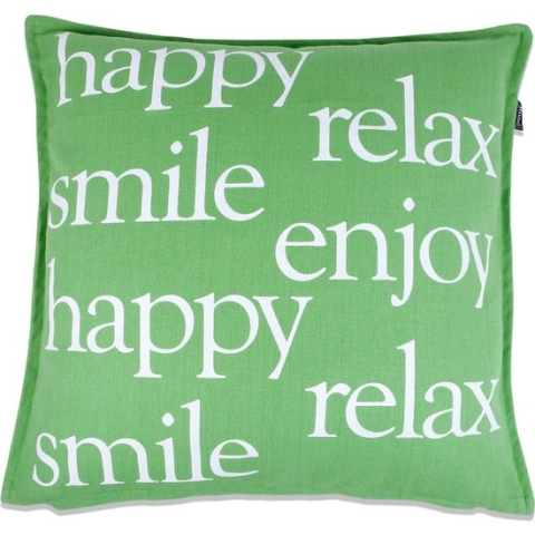 In The Mood Sierkussen PRINT HAPPY groen