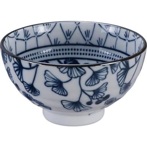 Tokyo Design Studio - Flora Japonica Rice Bowl 12x6.3cm 300ml Ivy