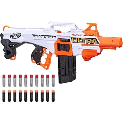 NERF Ultra Select Blaster - Foam Pijltjes - Speelgoedblaster - Inclusief 20 Darts