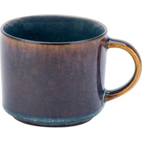 Cosy&Trendy Quintana Blue Koffiekop - D8xH6,7 cm - 22 cl - Set van 6