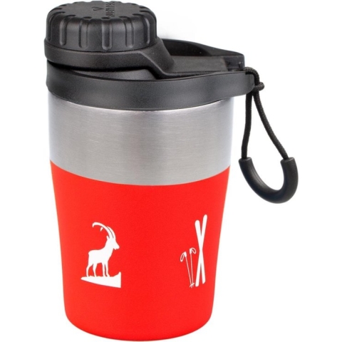 Rubytec Isolatiebeker Hotshot 200 Ml Rvs Rood/wit