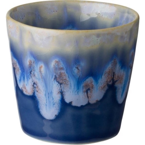 Costa Nova - servies - lungo kop - Grespresso blauw - aardewerk - H 7,5 cm