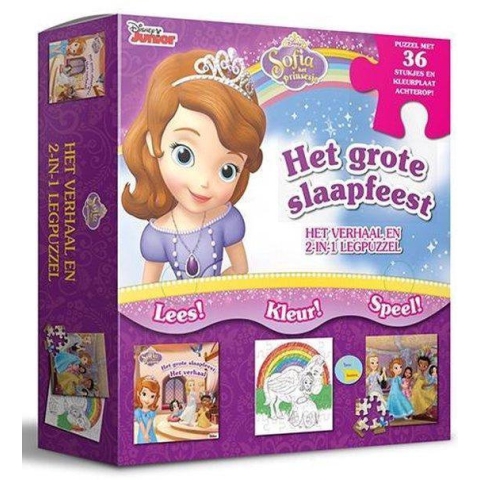 Disney Sofia Grote slaapfeest