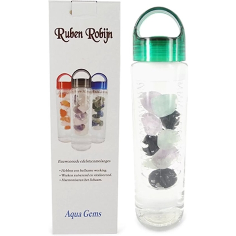 Ruben Robijn Aqua gems drinkfles mind & focus