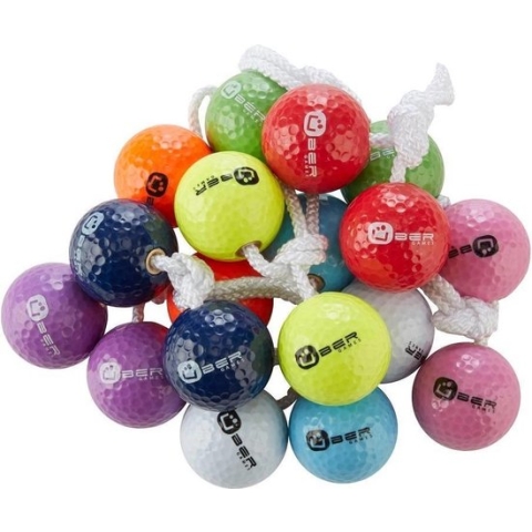 3x2 Bolas voor Laddergolf, echte golf-bolas, uniek en perfect. Oranje  Klasse en Geweldig