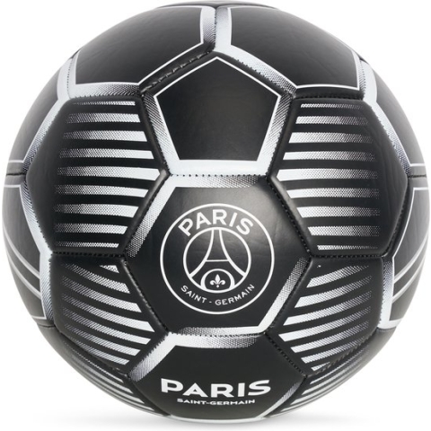 PSG metallic voetbal black - maat one size