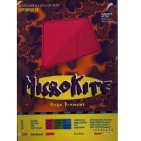 Vlieger MICROKITE Diamant nylon25x25 cm