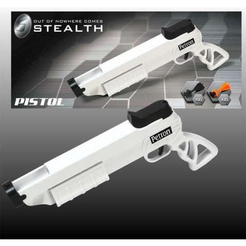 Petron Stealth Pistool Kunststof Wit