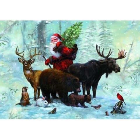 Puzzel Santas Team 1000 Stuk.Piatnik 551543
