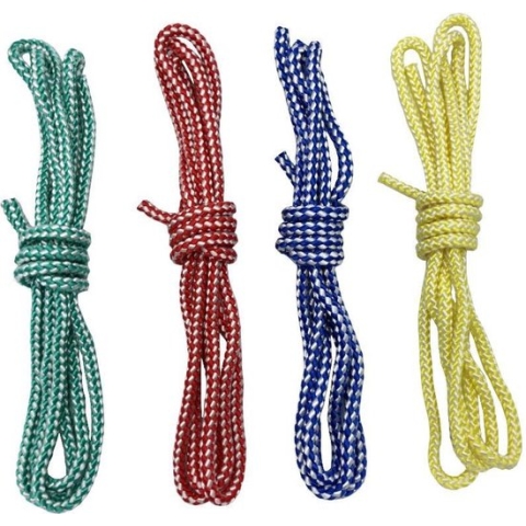 Springtouw Set 4 stuks - 3 Meter - PP Touw