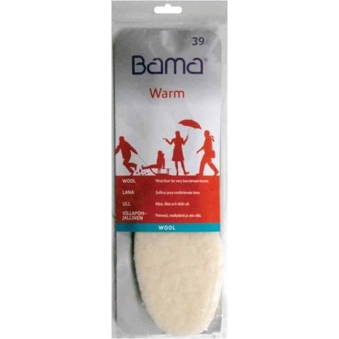 Bama Wool Zuivere Wollen Inlegzool - maat 42 - Voor Strenge Kou