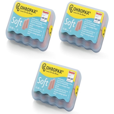 Ohropax Geluiddempers Soft 3x10 stuks