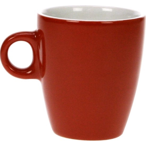 Cosy & Trendy Vicky Beker - 19 cl - Ø 7 cm x 8.5 cm - Rood - Set-6
