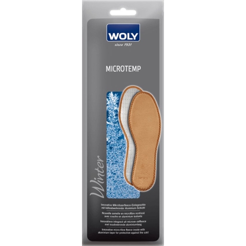 Woly MicroTemp - Microvezel inlegzool - Maat 42