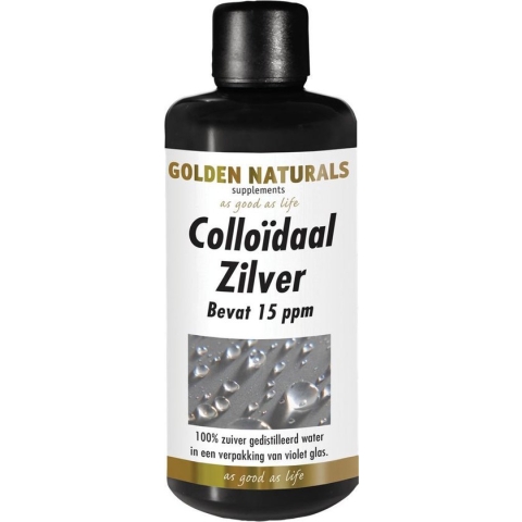 Golden Naturals Colloïdaal Zilver (100 milliliter)