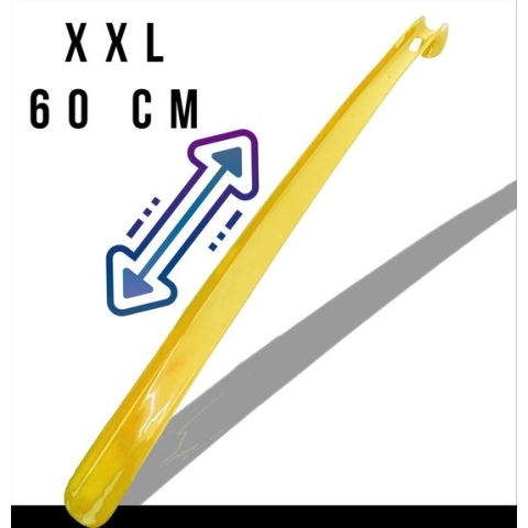 GEAR3000 XXL - Schoenlepel - Lang - 60 cm - Kunststof - Goud