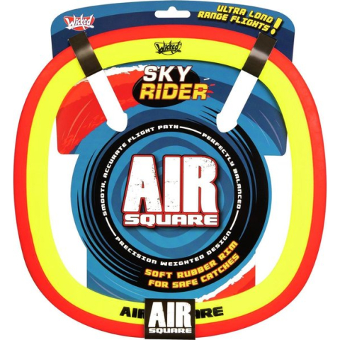 Long Range Wicked Frisbee - Sky Rider Air Square - 30 cm - Pro