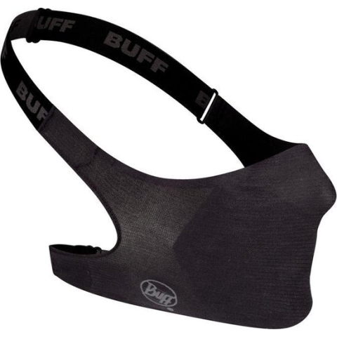 BUFF® Face Mask Solid Black - Mondmasker