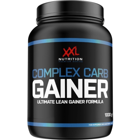 XXL Nutrition - Complex Carb Gainer - Maaltijdvervanger, Weight Gainer, Shake Spiergroei & Herstel - Vanille - 1000 gram
